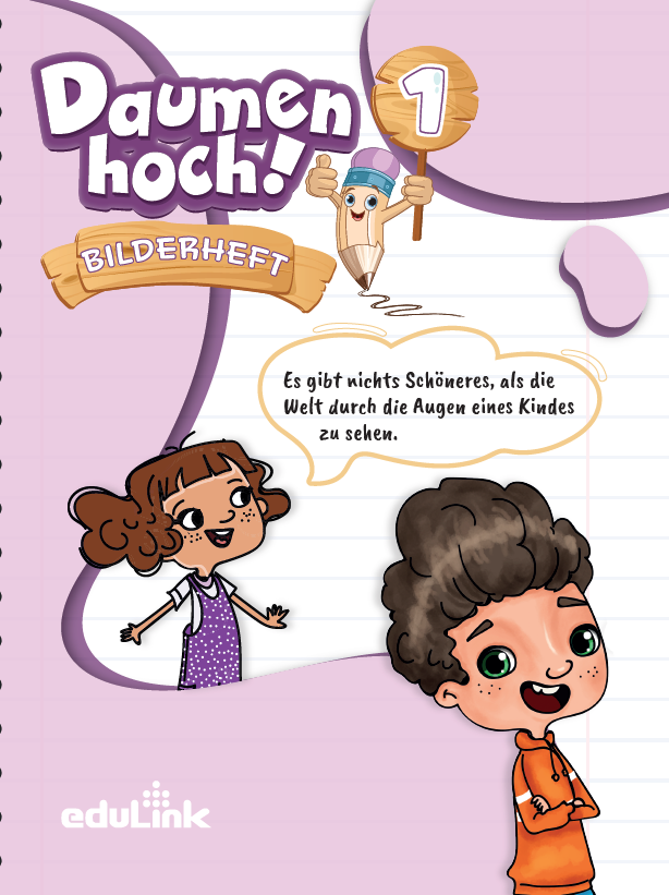 DAUMEN HOCH! 1 BILDERHEFT