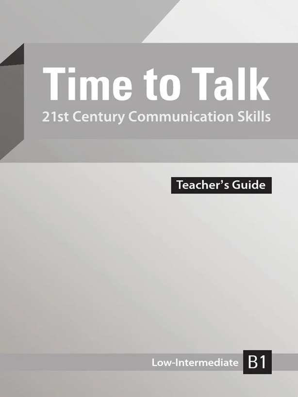 COMP-TIME TO TALK LOW-INTERMEDIATE B1 TEACHERS GUI